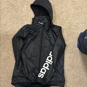 Adidas Black Hooded Jacket
